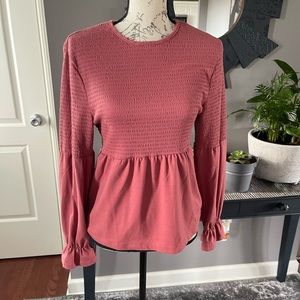 Paper Crane mauve top